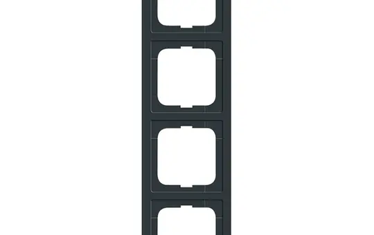 BUSCH-JAEGER 1724-181K cover frame Future Linear 4-fold | anthracite