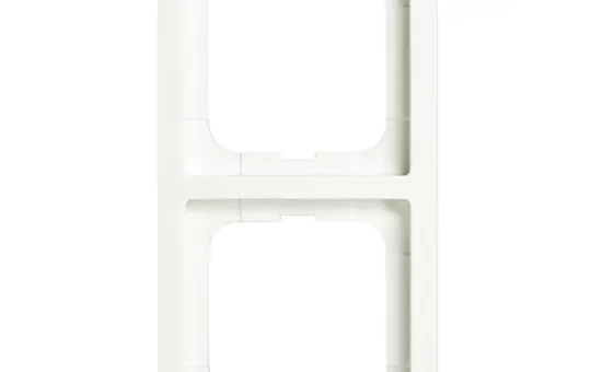 BUSCH-JAEGER 1722-884K cover frame Future Linear 2-fold | studio white matt