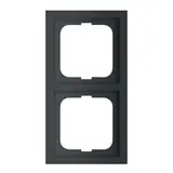 BUSCH-JAEGER 1722-885K cover frame Future Linear 2-fold | matt black