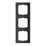BUSCH-JAEGER 1723-885K cover frame Future Linear 3-fold | matt black