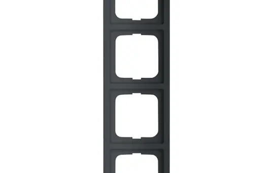 BUSCH-JAEGER 1724-885K cover frame Future Linear 4-fold | matt black