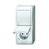 BUSCH-JAEGER 2601/6/20EW-54 surface-mounted combination Ocea 1-way, toggle switch | alpine white