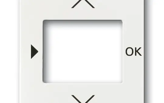 BUSCH-JAEGER 6435-84 timer cover Future studio white