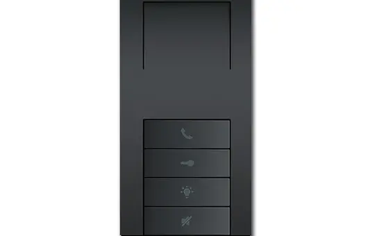 BUSCH-JAEGER 83210AP-681 Audio Welcome indoor station Hands-free | anthracite matt