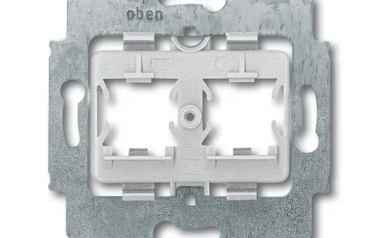 BUSCH-JAEGER 1820 modular jack support ring 2-fold | gray