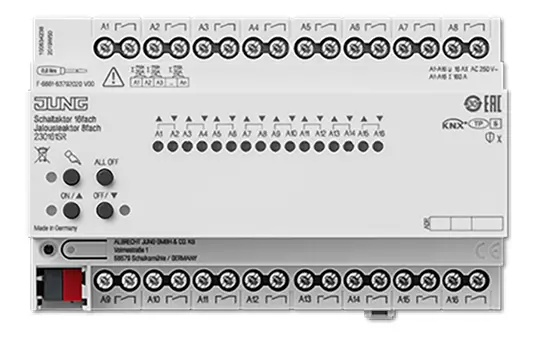 JUNG 230161SR KNX universal actuator 16x