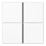 JUNG LS404TSAWW button set F40 series LS 4-fold | alpine white