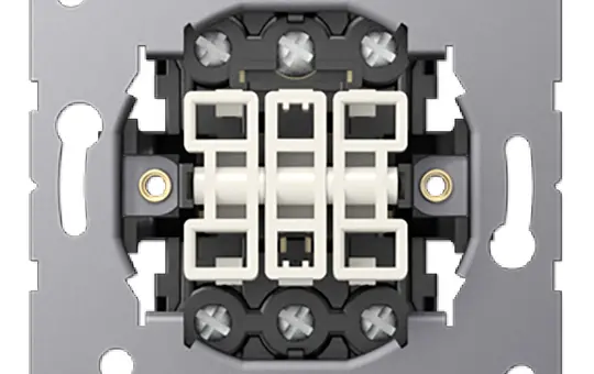 JUNG 5306EU rocker switch Changeover switch, 3-way