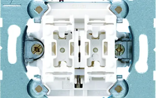 JUNG 509VU blind rocker switch 2-fold