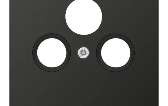 JUNG AL2990SATAN antenna cover series LS 3-fold | anthracite