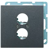 JUNG AL2962-2AN speaker socket cover series LS 2-fold | anthracite