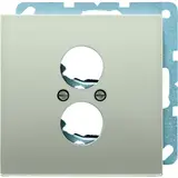JUNG AL2962-2 speaker socket cover series LS 2-fold | aluminum