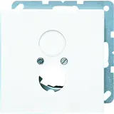 JUNG LS962WW speaker socket cover LS series 2-fold | alpine white