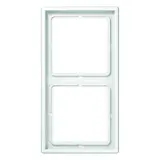 JUNG LS982WW cover frame LS 990 2-fold | alpine white