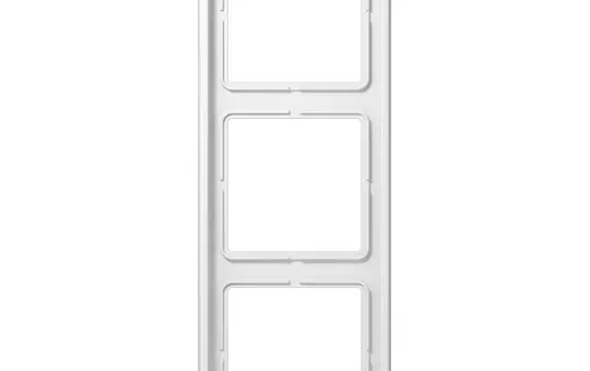 JUNG LS983WW cover frame LS 990 3-fold | alpine white