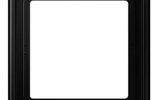 JUNG LS981SWM cover frame LS 990 1-fold | graphite black matt