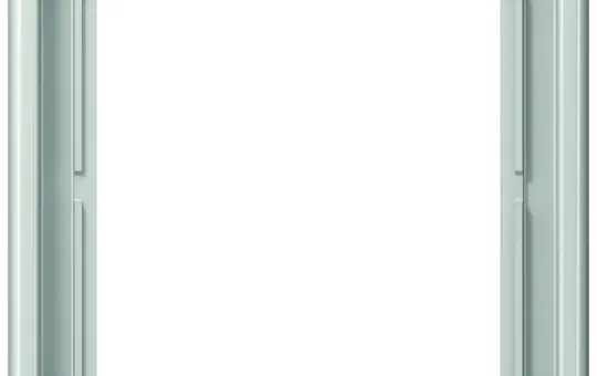 JUNG LS981LG cover frame LS 990 1-fold | light gray