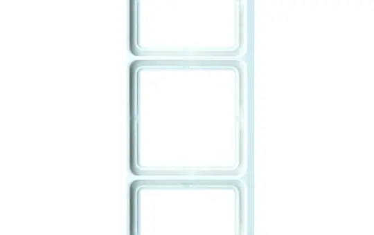 JUNG CD583WW CD cover frame 3-fold | alpine white