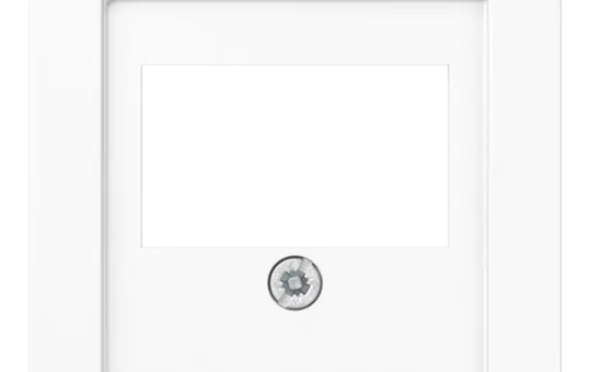 JUNG A569BFPLTWW Phone Cover Series A screwed, thermoplastic | alpine white