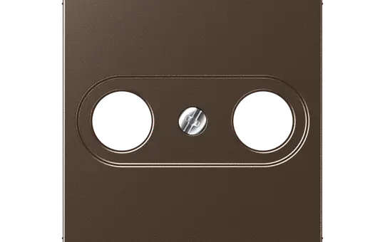 JUNG A561PLTVMO antenna cover series A 2-fold | mocha