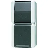 JUNG 876W SCHUKO socket series WG 800 1-way, toggle switch