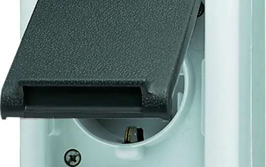 JUNG 820W SCHUKO socket series WG 800 1-fold