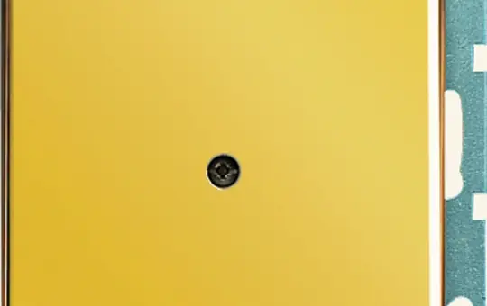 JUNG GO2990A cable outlet with strain relief series LS standard | gold colored