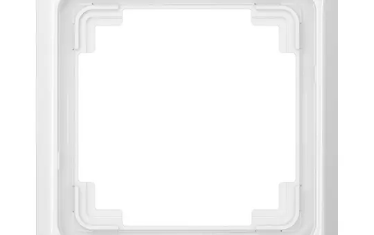 JUNG CDP581WW cover frame CD plus 1-fold | alpine white