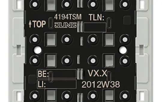 JUNG 4194TSM KNX pushbutton sensor F40 4-fold, universal