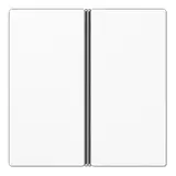 JUNG A402TSAWW button set F40 series A/AS 2-fold | alpine white