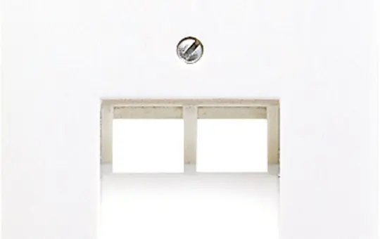 JUNG CD569-2UAWW network cover series CD 2-fold | alpine white