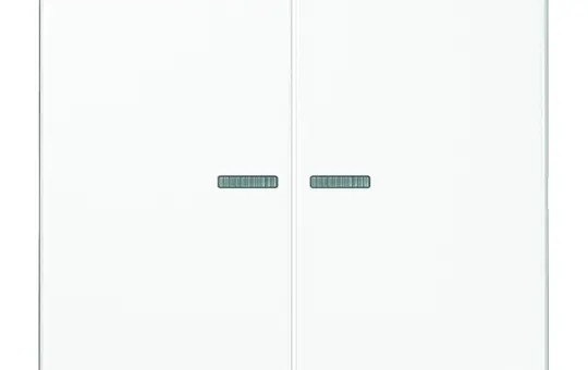 JUNG LS995KO5WW control rocker series LS 2-fold | alpine white