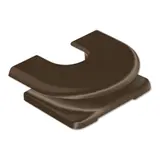 JUNG 11BR cable, pipe and duct entry for cable & mini channel | brown