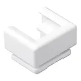 JUNG 12WW cable, pipe and duct entry for cable duct 15 x 15 mm | alpine white