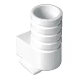 JUNG 13WW cable, pipe and duct entry for pipes with an outer diameter of up to 16 mm | alpine white