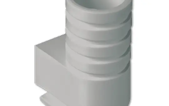 JUNG 13GR cable, pipe and duct entry for pipes with an outer diameter of up to 16 mm | gray