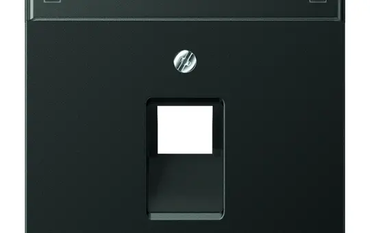 JUNG AL2969-1NAUAAN network cover series LS 1-fold, label field | anthracite