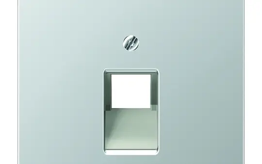 JUNG AL2969-1UA network cover series LS 1-fold | aluminum