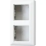 JUNG AS582AWW surface-mounted cap series AS 2-fold | alpine white