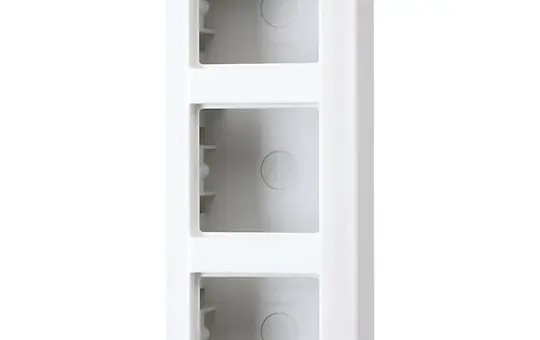 JUNG AS583AWW surface-mounted cap series AS 3-fold | alpine white