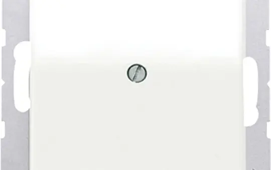 JUNG AS590AWW cable outlet with strain relief, series AS standard | alpine white