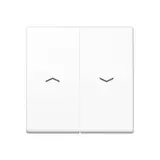 JUNG AS591-5PWW blind rocker series AS 2-fold | alpine white