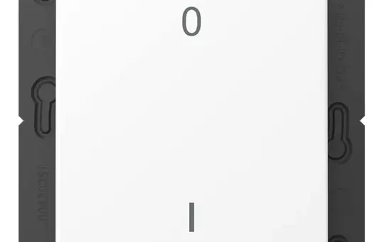 JUNG ENOA590-01WWM descr. EnOcean radio wall transmitter A 2-fold, IO symbols | snow white matt