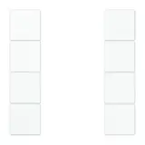JUNG LS504TSAWW button set F50 series LS 4-fold | alpine white