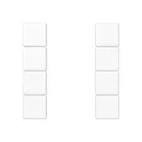 JUNG A504TSAWW key set F50 series A 4-fold | alpine white