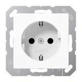 JUNG A1520KIWW SCHUKO socket A/AS Touch protection | alpine white