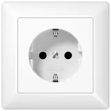 JUNG AS1520WW SCHUKO socket complete AS standard | alpine white