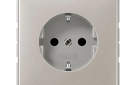 JUNG CD1520KIPT SCHUKO socket CD Touch protection | platinum
