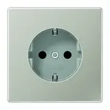 JUNG ES1520 SCHUKO socket LS standard | stainless steel