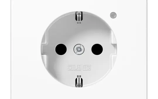 JUNG LS1520-OWWLNW SCHUKO socket LS Orientation light, brightness sensor | alpine white